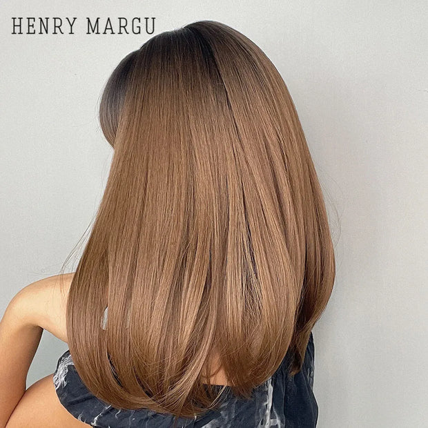 HENRY MARGU Short Straight Bob Synthetic Wig